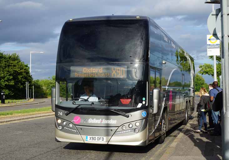 Oxford Volvo B11RT Plaxton Elite-i 74 X90